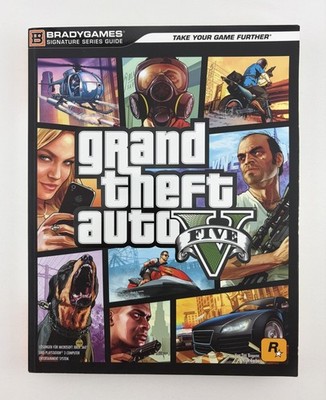 Grand Theft Auto V GTA 5 Offizielles Lösungsbuch PS3 Xbox 360 Sammler Sehr Gut