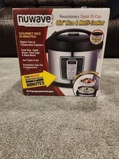 Nuwave Olio 20-Cup Rice And Multi - Cooker 33701