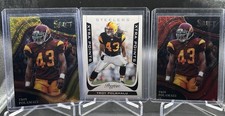 Troy Polamalu- Steelers (3) Card Lot: 2011 Prestige Black /10, Red & Gold Laser 