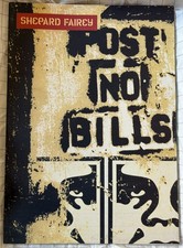 SHEPARD FAIREY POST NO BILLS *signed* 2002