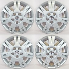 Fits 04-14 Toyota Camry Sienna Solara 61125 16 Hubcaps Wheel Covers Set4
