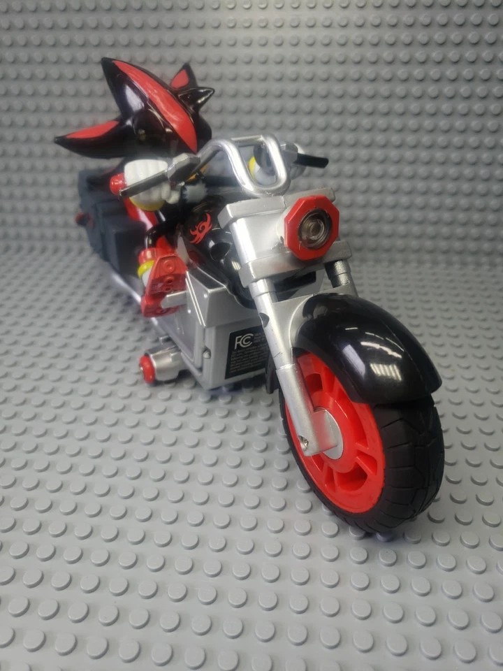 Shadow The Hedgehog Motorcycle Sonic Sega All-Stars Racing RC Bike Only Read Des - Image 3 of 4