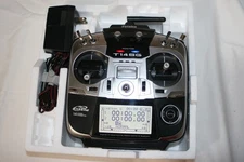 Futaba T14SG Transmitter with three receivers R7008SB, R7018SB and R2106GF.