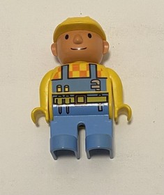 Lego Duplo Bob the Builder Figure & Lofty with Printed Pieces 3273
