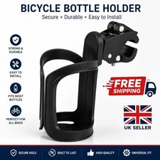 Bike Cup Holder Bicycle Handlebar Cycling Drink Beverage Water Bottle Mount Cage