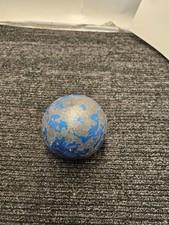 Shot Put Ball 12 LBS Put Shot Cast Iron Blue for Outdoor Sports Track Field