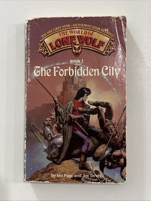 The Forbidden City #2, The World Of Lone Wolf by Joe Dever 1987 Vintage 