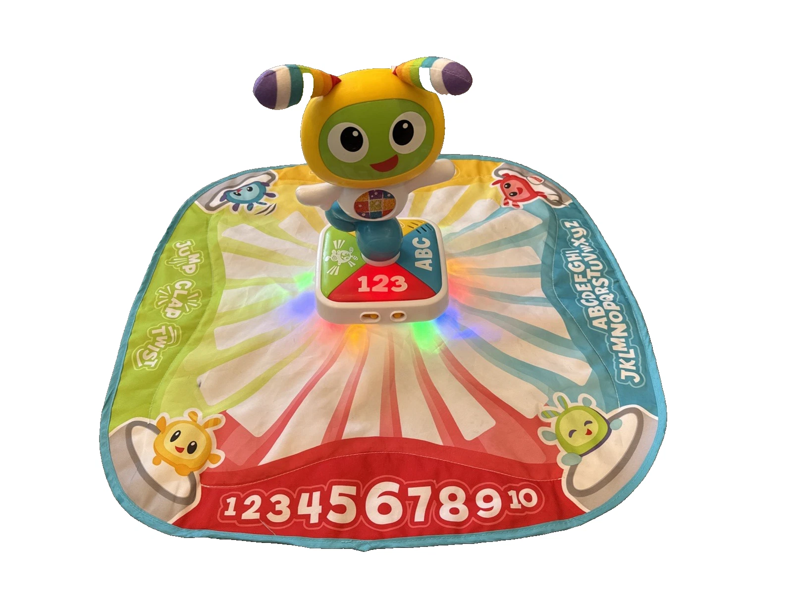 Fisher-Price Bright Beats Learnin' Lights Dance Mat Interactive Learning Works