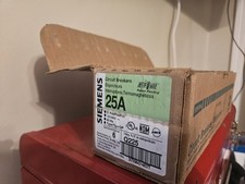 Siemens Q225 25-Amp Double Pole Type QP Circuit Breakers Lot of 6 NEW