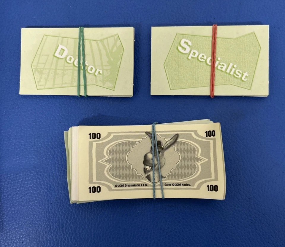 MB Games Operation Shrek Edition Board Game - 2004 Rare - 100% Complete - Image 4 of 4