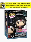 ABSOLUTE WONDER WOMAN 2026 SDCC EXCLUSIVE FUNKO POP! OFFICIAL CON STICKER! MINT!
