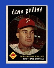 1959 Topps Set-Break # 92 Dave Philley EX-EXMINT *GMCARDS*
