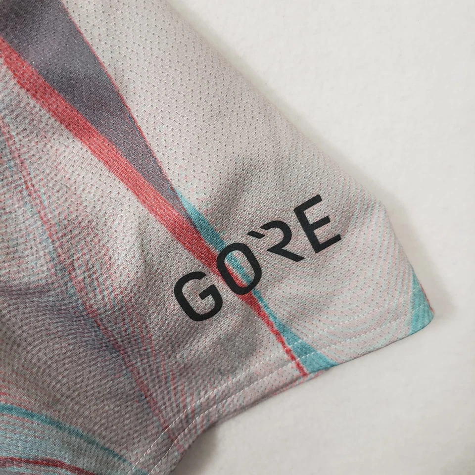 Gore Wear Chase Cycling Jersey Men's size XL Multicolor Short Sleeve Full Zip - Image 2 of 4