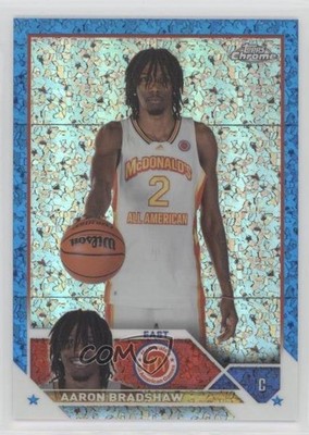 2023 Topps Chrome McDonald's All American /99 Aaron Bradshaw #50 1jk7