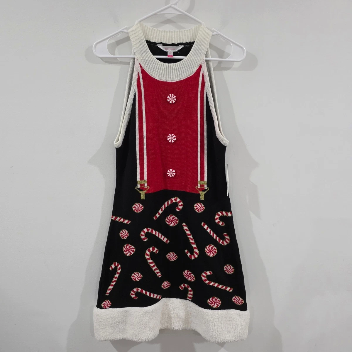 Acrylic Short Sleeve Juniors Sweater Dresses for sale