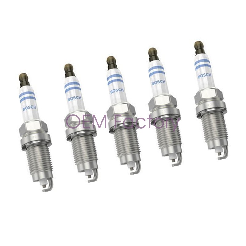 101905601 2005-2001 For VW BEETLE Hatchback 2.5 5Pcs OEM BOSCH Engine Spark Plug