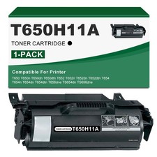 T650H11A Black Toner Cartridge Replacement fo...
