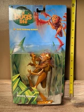 NWT VTG Mattel Disney Pixar A Bug's Life Enemy Hopper Action Figure Sealed 