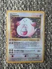 1999 Pokemon Base Set 1st Edition Chansey 3/102 Holo Rare Vintage Card NM