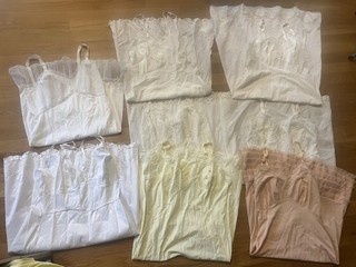 Slip vintage lotto di 8
