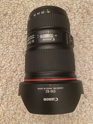 Canon EF 16-35mm f/4 L IS USM Lens. Mint condition.