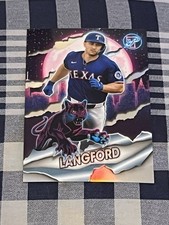Wyatt Langford #PRW-15 [SSP] | 2025 Topps Pristine Prowlers
