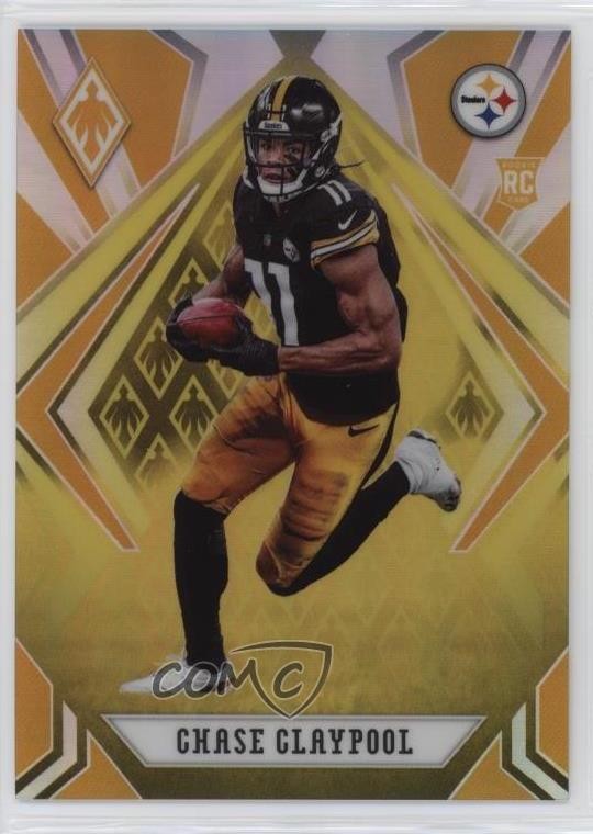 2020 Panini Phoenix Rookies Yellow 44/75 Chase Claypool #126 07qc