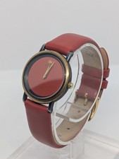 ?Vintage Raymond Weil Geneve Ref. 5782 Red Dial Swiss Quartz Dress Watch Working