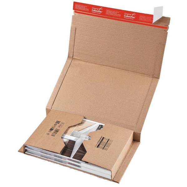 ColomPac® Buchverpackungen ColomPac® 35,0 X 25,0 X 7,8 Cm, 20 St.-image