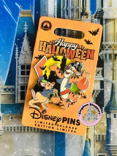 2026 Disney Park Happy Halloween Tigger & Roo Pin LR