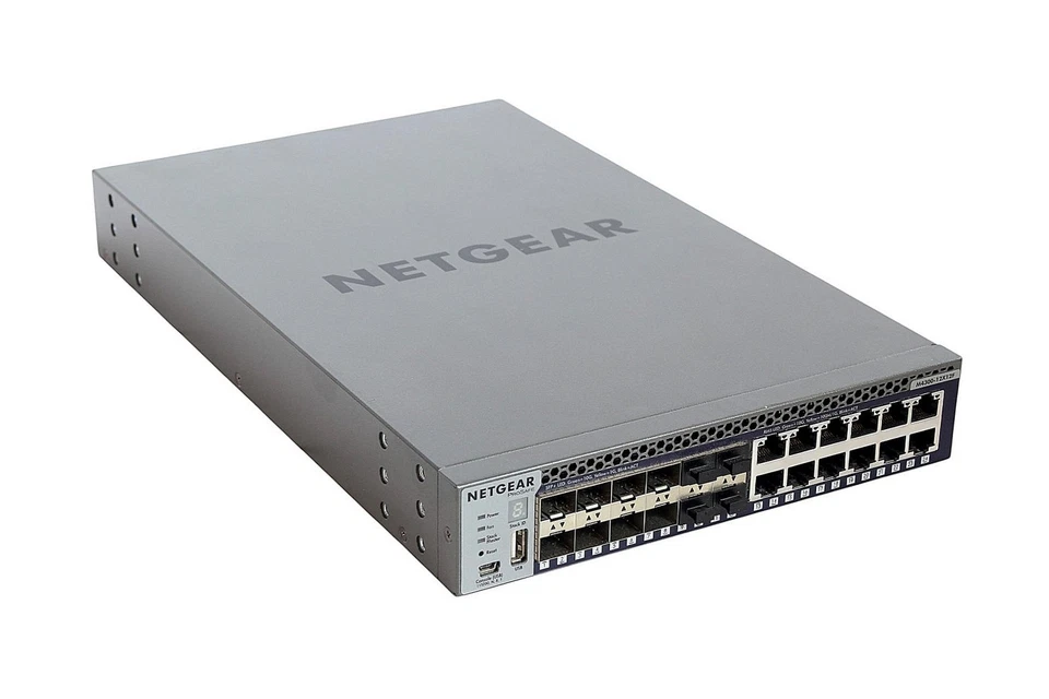 NETGEAR ProSafe M4300-12X12F 12-port 10G Copper / 12-port 10G Fiber L3 Switch