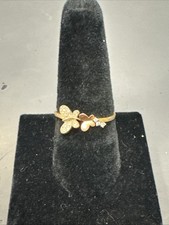10k Two Toned Gold Butterfly Ring 108345-4 MGC
