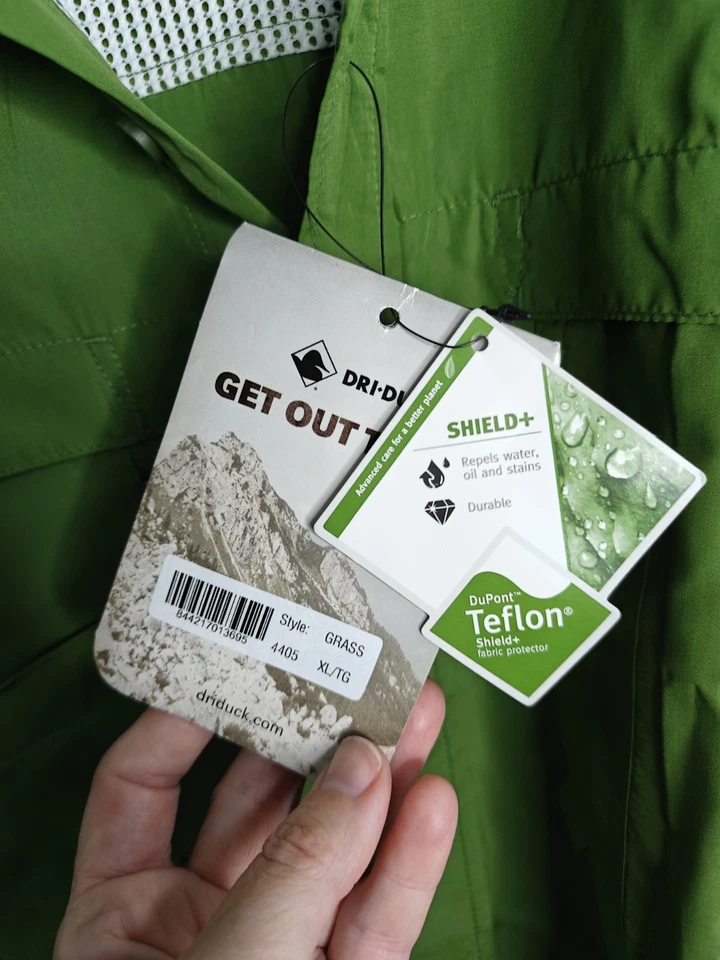 Dry утка дождевик женщин, зеленый, размер XL, новый с Ярлыками - Изображение 4 из 4