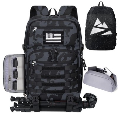 SDYSM Camera Backpack Bag Professional for DSLR/SLR Mirrorless Camera Waterpr...