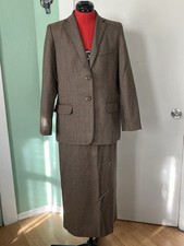 Vintage Pendleton Houndstooth Skirt Suit