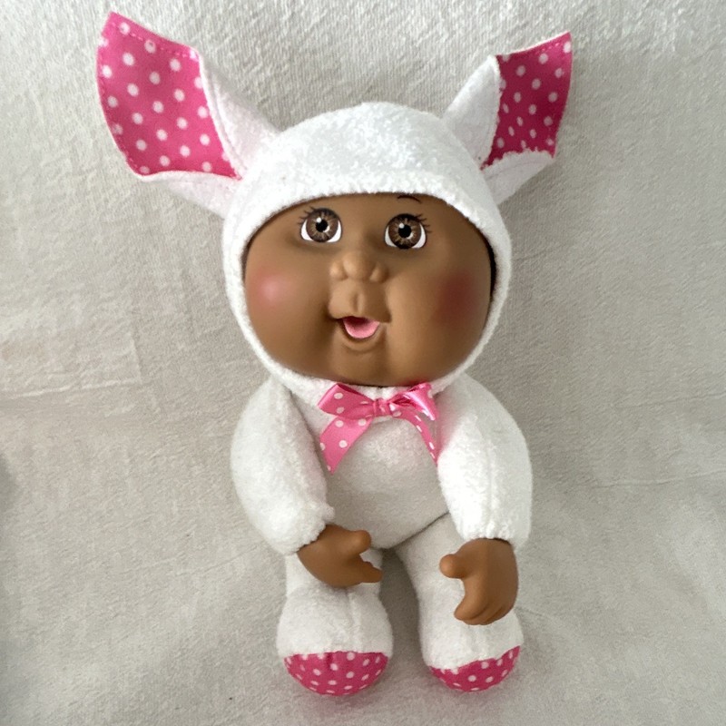 Bunny Rabbit  Easter CPK Cabbage Patch Cutie Baby Doll 10" White