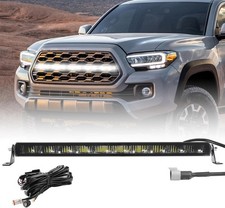 20 Inch Blue LED Light Bar 12V with Wiring Harness
