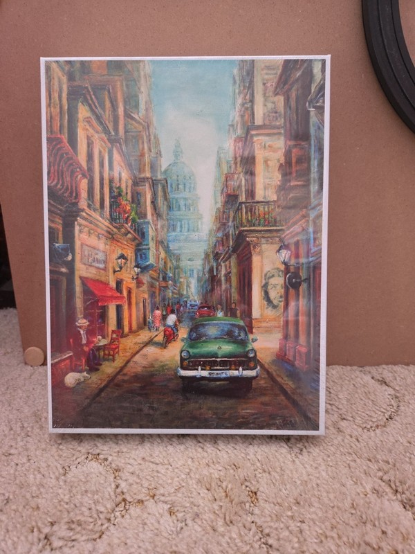 Mouth and Foot Painting By Original Artist 1000 Piece Puzzle Havana Evening Mib