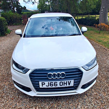 White Audi A1 Sport 1.6 TDI 3 Door Hatchback Manual Full Service History
