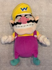 Wario Super Mario 9  Plush 2012 Little Buddy Nintendo Sanei Vintage Toy NO TAGS