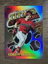 2026 Topps Series 1 Corbin Carroll Titans of the Game #TOG-6 Diamondbacks