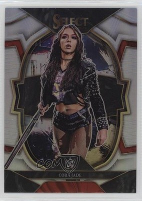 2023 Panini Select WWE Concourse Silver Prizm Cora Jade #63 1dm4