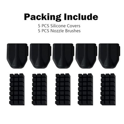 For Flashforge For AD5X Nozzle Silicone Cover and Brush Set for 3D