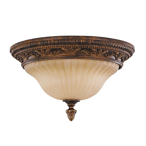 Deckenleuchte Anabell 10 Bronze Antik Ø33Cm Rustikal Lampe Esszimmer Wohnzimmer-image