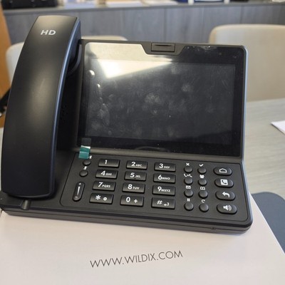 Wildix Vision - SIP Gigabit Telefon, Android, Kamera, WLAN, Bluetooth