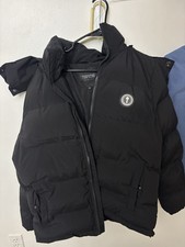 Trapstar Irongate Black Detachable Hooded Puf...