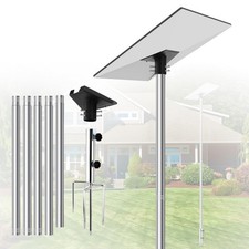 Starlink Gen 3 Ground Pole Mount Kit, 10ft Adjustable Stainless Steel Mountin...