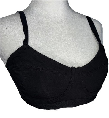 CHOOSE! Colsie Women's Balletcore Bralette Pullover Bra Black Or White NWT