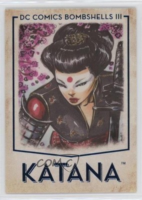 2019 Cryptozoic DC Bombshells Series III Katana #40 2k3