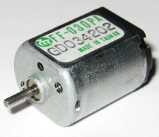 Mabuchi FF-030PA Motor - 6 V DC - 8000 RPM - CD DVD ROM Player Low Current Motor